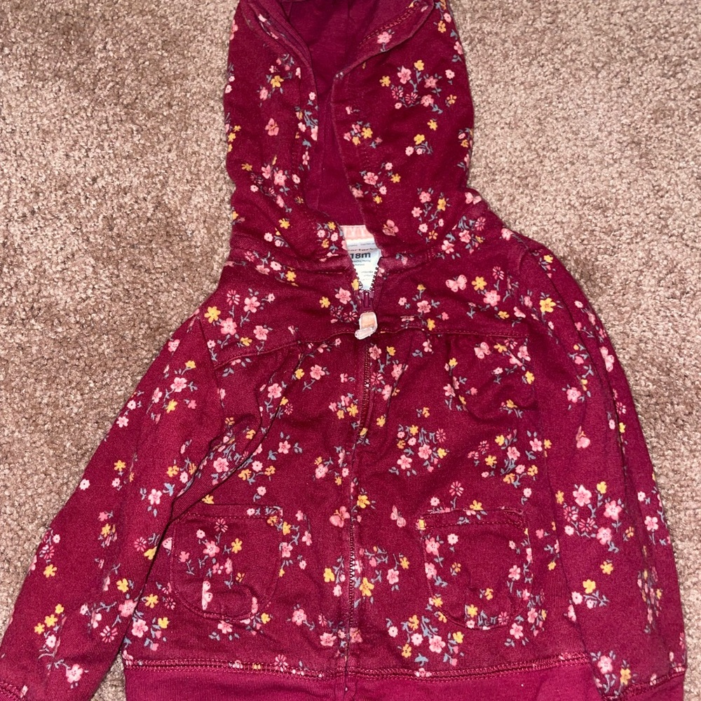 Floral Hoodie